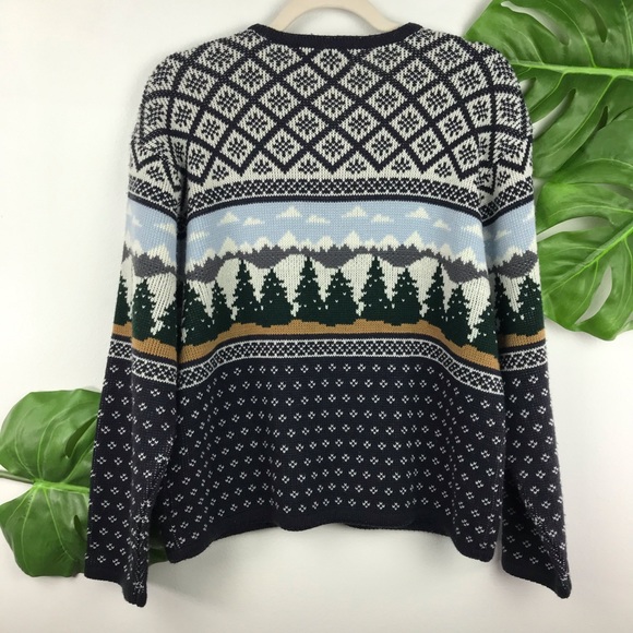 CROFT & BARROW BUTTON DOWN WINTER SWEATER - Picture 5 of 5